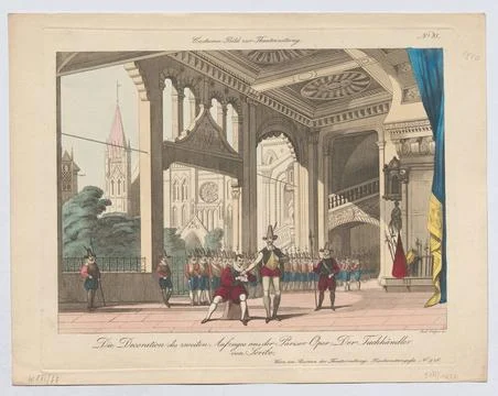 The decoration of the second elevator from the Paris Opera: the cloth deal... Foto stock