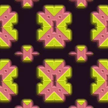 Decoration tile generated seamless texture 스톡 일러스트