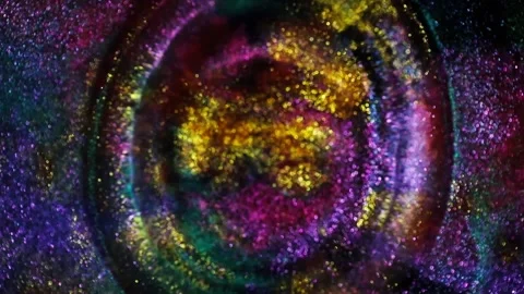 Decoration twinkle glitters background video. Abstract shiny backdrop with Stock-Footage 133243146