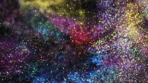 Decoration twinkle glitters background video. Abstract sparkle backdrop with Stock-Footage 141528043