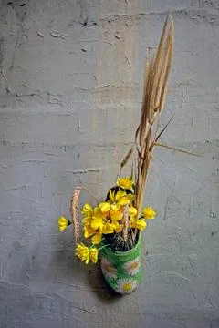 Decoration on the wall Stock Photos