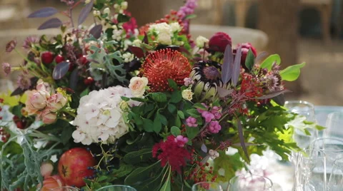 Decoration Of Wedding Flowers Vidéo 59829624