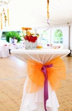Decoration for a wedding Stock Photos