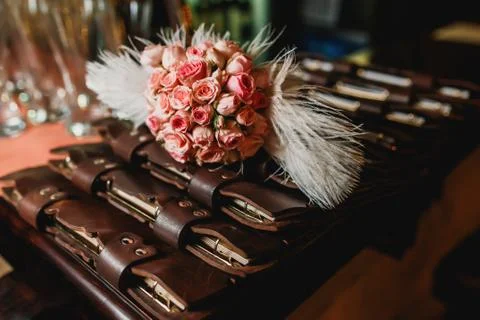 Decoration for the wedding Stock Photos