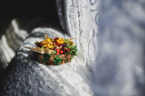 Decoration for the wedding Stock Photos