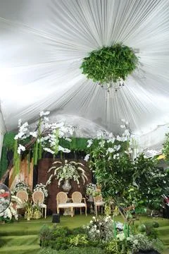 Decoration wedding Stockfoto's