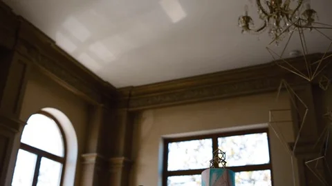 Decoration of the wedding table Stock Footage 70401456