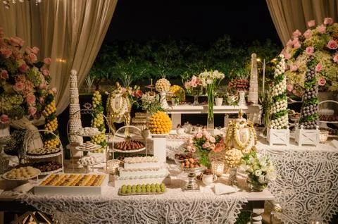 Decoration for Weddings Stock Photos