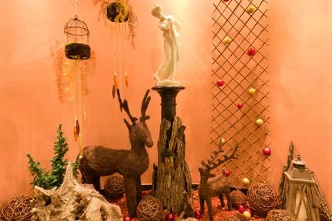 Decoration for the winter holidays Stock Photos