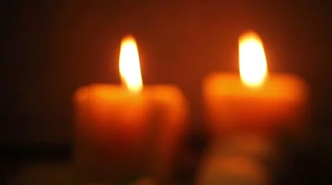 Decorations and candles in spa salon Stock Footage 62542012