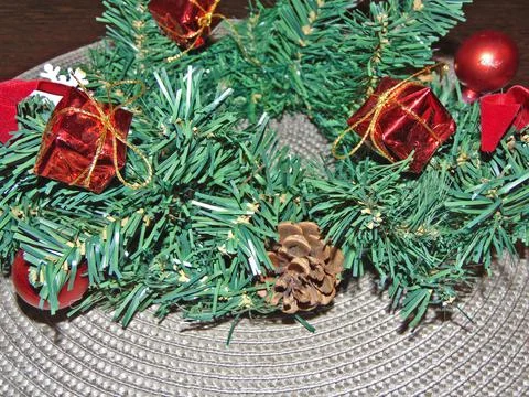 Decorations for Christmas - close up Stock-Fotos