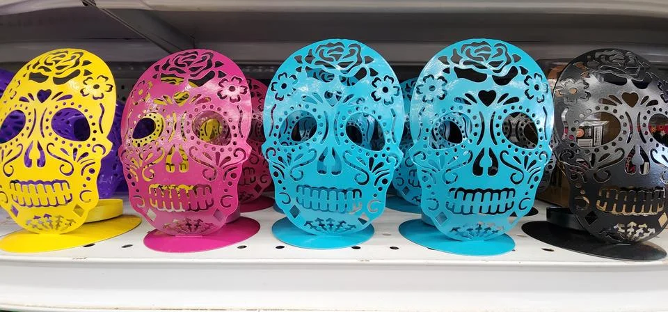 Decorations for Day of the dead Stock Photos
