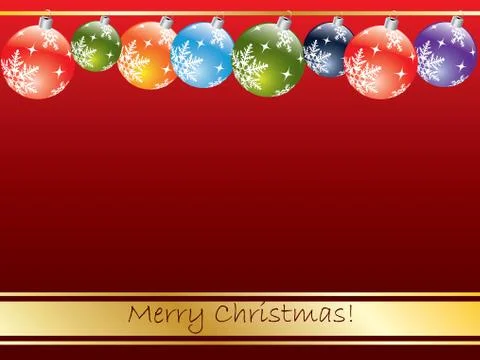 Decorations hanging Stock Illustration