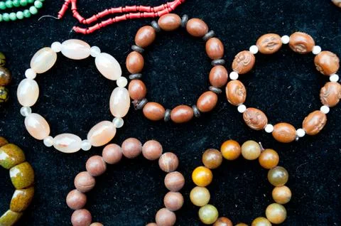 Decorations, prayer beads Stock Photos