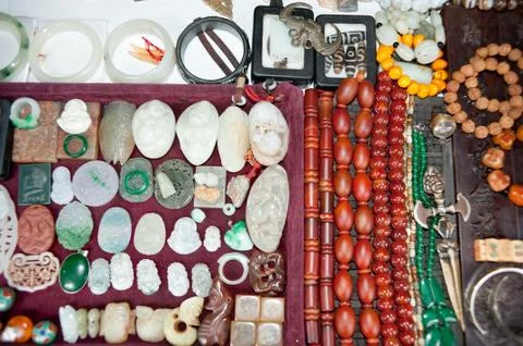 Decorations, prayer beads Stock Photos