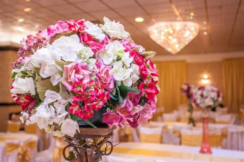 Decorations at the restaurant Stock Photos