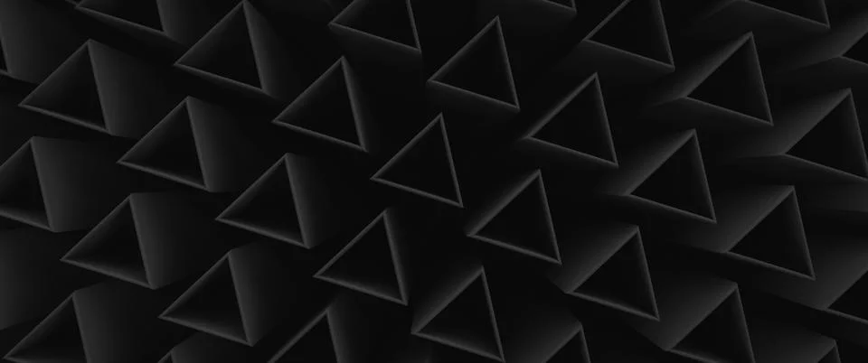 Decorative abstract background with triangular shapes in dark colors 스톡 일러스트