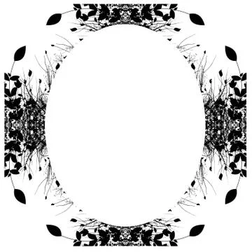 Decorative abstract digital design Stock Illustration