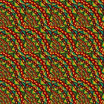 Decorative abstract ornament Stock Illustration