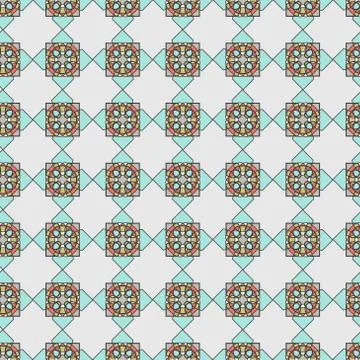 Decorative abstract pattern Stock Illustration