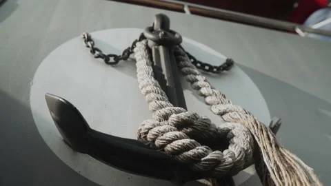 Decorative anchor Stock Footage 156642961