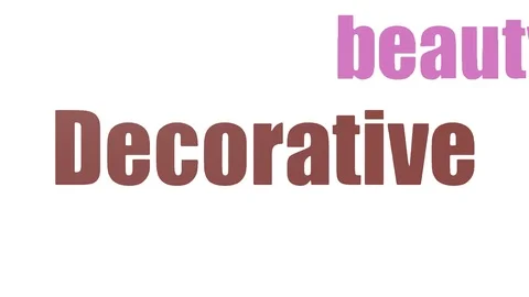 Decorative Animated Tagcloud Isolated Stock-Footage 103664667