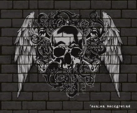 Decorative art background Stock Illustration