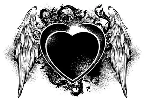 Decorative art background Illustrazione stock