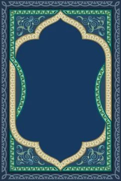 Decorative art frame Stock Illustration