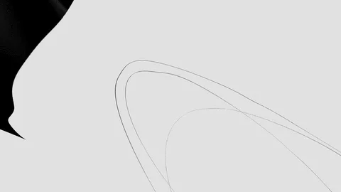 Decorative background with animated black shapes. Striped wallpaper space. Stock Footage 124603583
