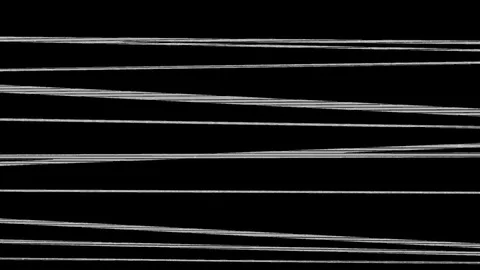 Decorative background with animated black shapes. Striped wallpaper space. Stock Footage 124987466