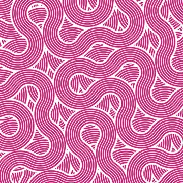 Decorative background with curls Stock Illustration