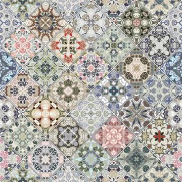 Decorative background in ethnic style. 스톡 일러스트
