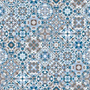Decorative background in ethnic style. Stock-Illustration