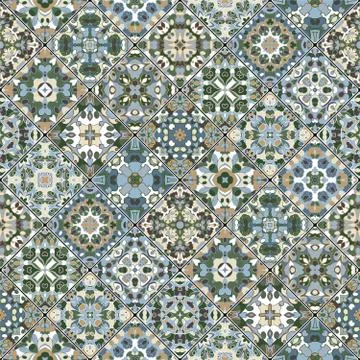 Decorative background in ethnic style. Stock-Illustration