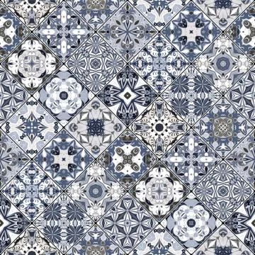 Decorative background in ethnic style. Illustrazione stock