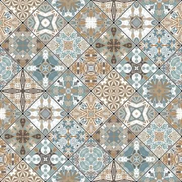Decorative background in ethnic style. Stock-Illustration