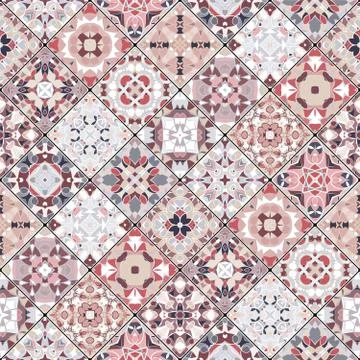 Decorative background in ethnic style. Illustrazione stock