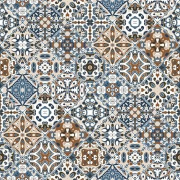 Decorative background in ethnic style. Stock-Illustration