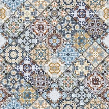Decorative background in ethnic style. Stock-Illustration