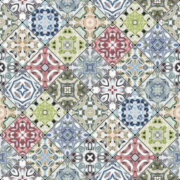 Decorative background in ethnic style. Stock-Illustration