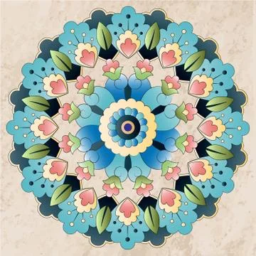 Decorative Background fifty two Stock Illustration