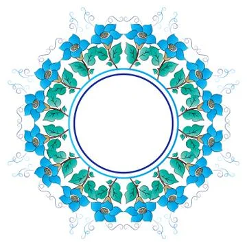 Decorative Background nine Stock Illustration