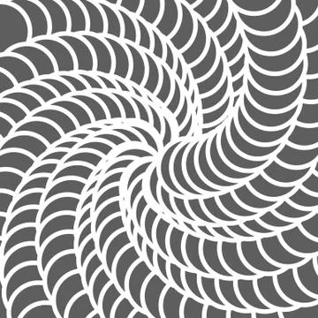 Decorative background pattern with curls Stock Illustration