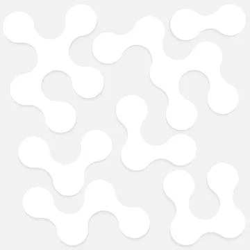 Decorative background seamless with curls Stock Illustration