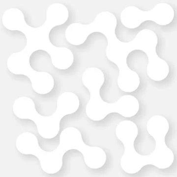 Decorative background seamless with curls Stock Illustration