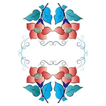 Decorative Background seven Stock Illustration