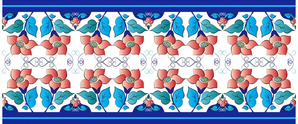 Decorative Background thirteen Stock Illustration