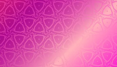 Decorative Background With Triangles. Curved Lines. Vector Illustration. Abst Stock Illustration