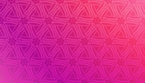 Decorative Background With Triangles. Curved Lines. Vector Illustration. Abst Stock Illustration